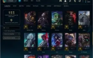 Conta league of legends com nenhuma partida da md10 feita