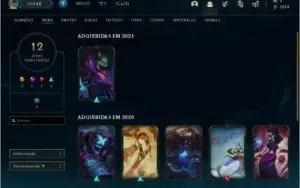 Conta league of legends com nenhuma partida da md10 feita