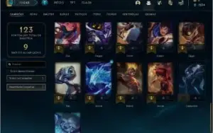 Conta league of legends com nenhuma partida da md10 feita