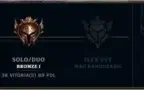 Conta LVL 105 - BRONZE 1 - 32 SKINS - 56 CAMPEÕES - 4 CROMAS