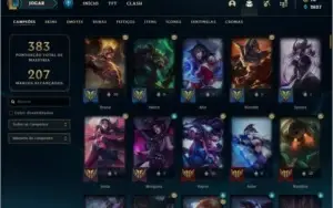 Conta de League of Legends - Platina 1