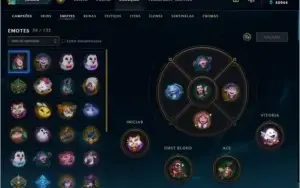 CONTA LOL , 299 SKINS - 3 SKIN MISTICAS - 3 ULTIMATE