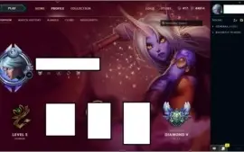 CONTA LOL DIAMOND DESDE A S3