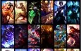 Conta Platina 4, borda de ouro. 89 Champs 33 Skins
