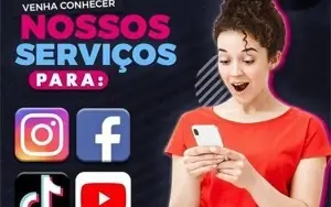 [SEGUIDORES, VIEWS, E CURTIDAS|INSTA, TIKTOK, YT E FACEBOOK]