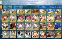 Fate GO/Fate Grand Order Conta 16SSR 22SR NA 5 suportes