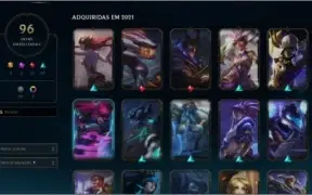 Conta de lol Diamante IV