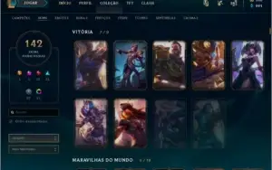 Conta LoL Antiga