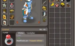 Dofus Iop Level 199 Spiritia set vivo montaria camaleão