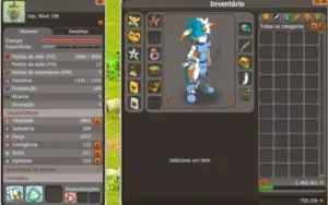 Dofus Iop Level 199 Spiritia set vivo montaria camaleão