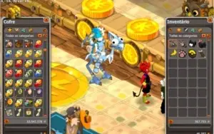 Dofus Iop Level 199 Spiritia set vivo montaria camaleão
