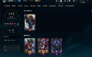 Esmerlada 4 com 150 Champs e 175 Skins ( MAIN TOP )