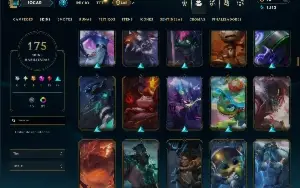Esmerlada 4 com 150 Champs e 175 Skins ( MAIN TOP )