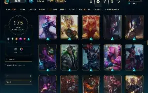 Esmerlada 4 com 150 Champs e 175 Skins ( MAIN TOP )