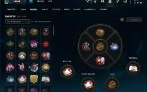 Conta Unranked com 35 Champs e 6 Skins