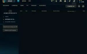 Conta Unranked com 35 Champs e 6 Skins