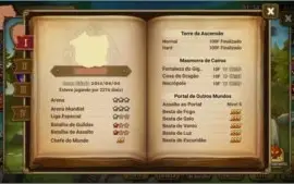 Conta com Dois LDs, 69 6 estrelas e 22 Nat 5