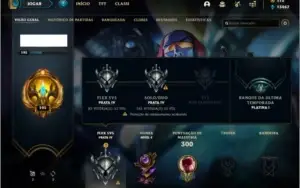 Conta Prata 4 com Twitch medieval e Honra 4
