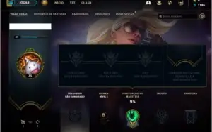 Conta unranked BARATA com 5 skins e 23 champs