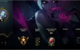 Conta league of legends - Ouro 2 - mmr alto