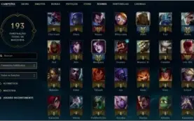 CONTA LEAGUE OF LEGENDS PLATINA 2