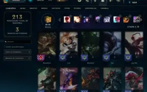 Conta LoL , Unranked, Com 62 Skins Para A Venda!