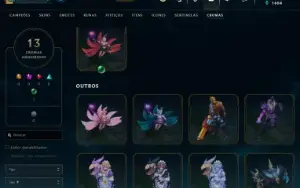 Conta LoL , Unranked, Com 62 Skins Para A Venda!