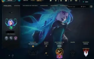 Conta LoL , Unranked, Com 62 Skins Para A Venda!