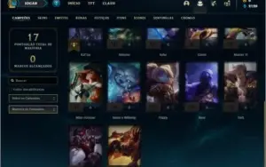 Conta ouro 4  Baratinha com 22 Champs