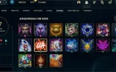 Conto do lol com skins mitica