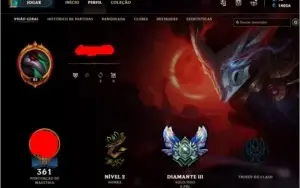 Conta League of legends D5 90SKINS 105 Campeões