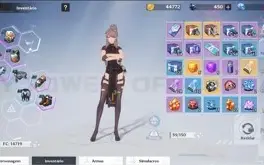 Conta Tower Of fantasy 14 SSR + CAIXA SSR + 288 Ouro negro