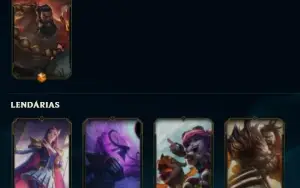 Conta Lol Platina 3