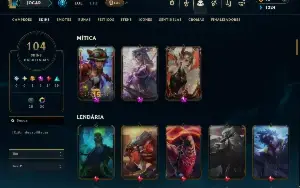 🔥 Conta LoL com Passe do Faker + LeBlanc Hall of Legends (B