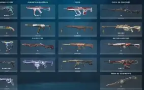 Conta de Valorant Ascendente 2 com algumas skins