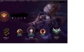 conta de league of legends