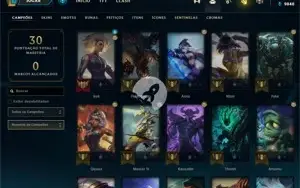 Conta Diamante 4 - Smurf LOL (league of legends) ELOMOON