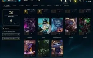 Conta Diamante 4 - Smurf LOL (league of legends) ELOMOON