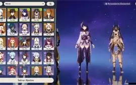 (AMERICA AR57) Cyno, Raiden, Zhongli, Ayaka, Klee, Itto