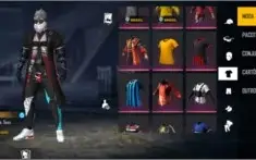 Conta de Free Fire - Level 69 Gemada com 44 salas