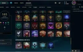 Conta de LOL//57 Skins//4 vitoriosas e 51k de IP