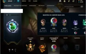 Conta ouro 1 com 100 champs, 74 skins +1 Prestigio (LEONA)