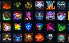 Conta lol, borda diamante, 187 skins