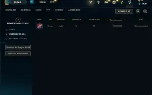 Conta Unranked com 21 Champs e 1 Skins + 7 Espolios