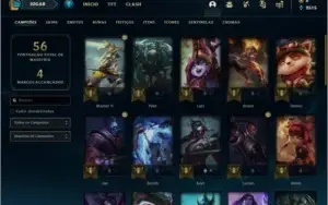 Conta ouro 2 smurf com 2 skins e 38 champs