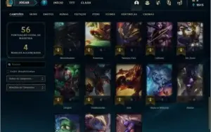 Conta ouro 2 smurf com 2 skins e 38 champs
