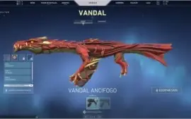 Conta Platina 2 com skin dragão