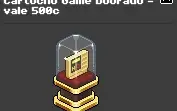 Cartucho Game Dourado - 500 Habbo Moedas