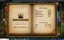 Conta SW com Artamiel + mid game