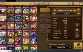 Conta SW com Artamiel + mid game